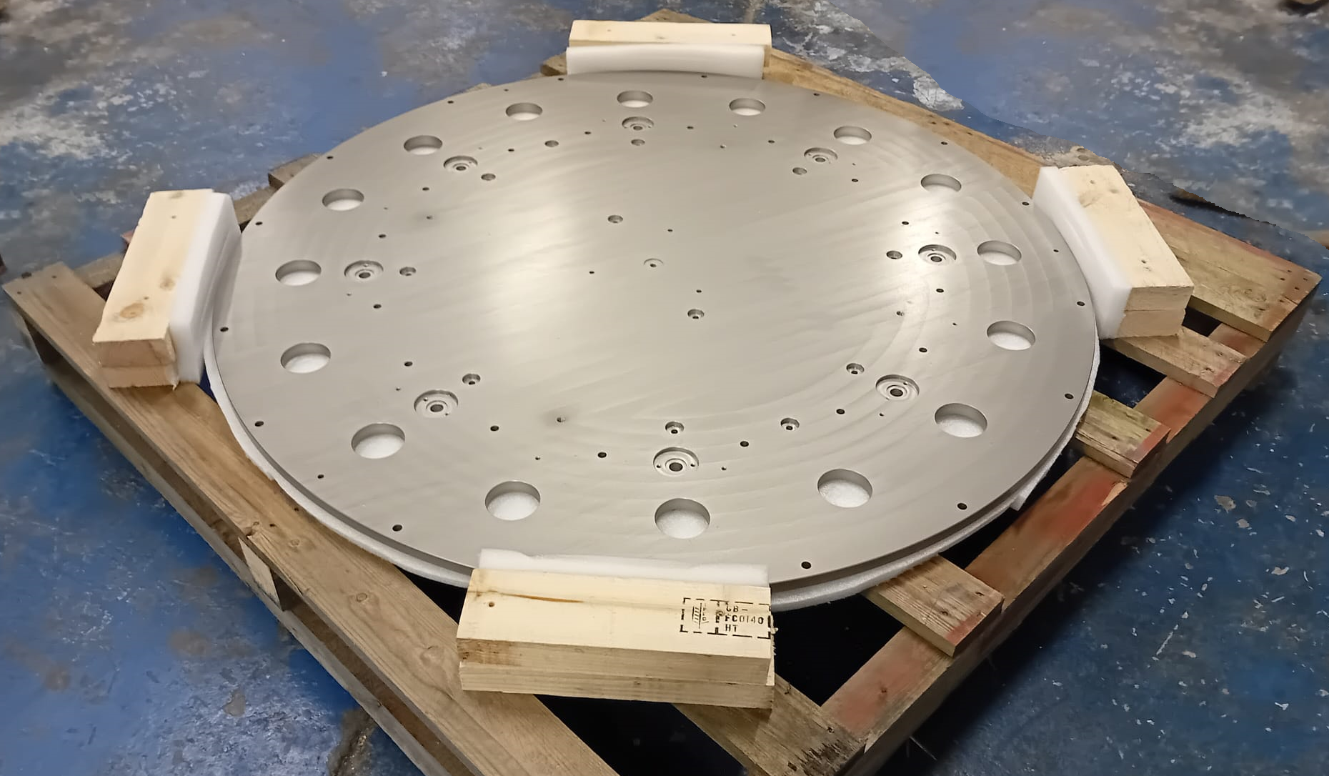 Hard anodised components